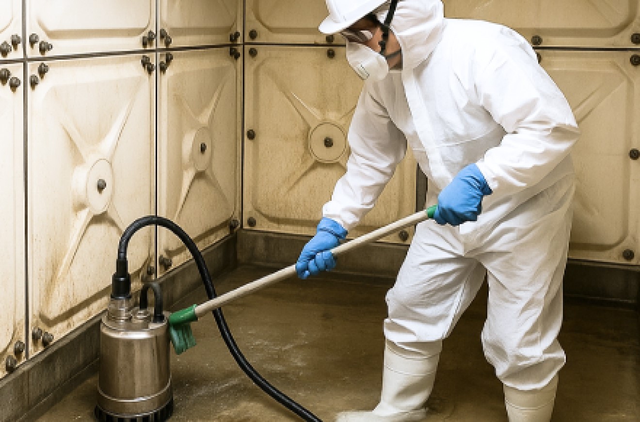 貯水槽清掃業務